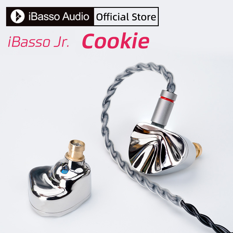 Planar Magnetic Iem Earphones - iBasso JR. Cookie Ti HiFi bedrade