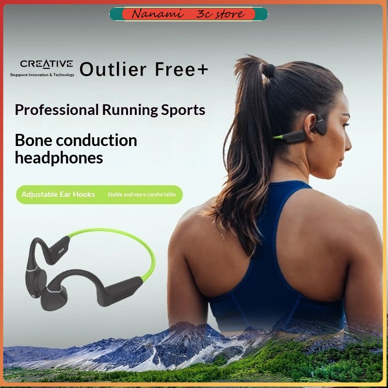 Headphones - Creative Outlier Gratis waterdichte beengeleidingsoortelefoon, draadloze