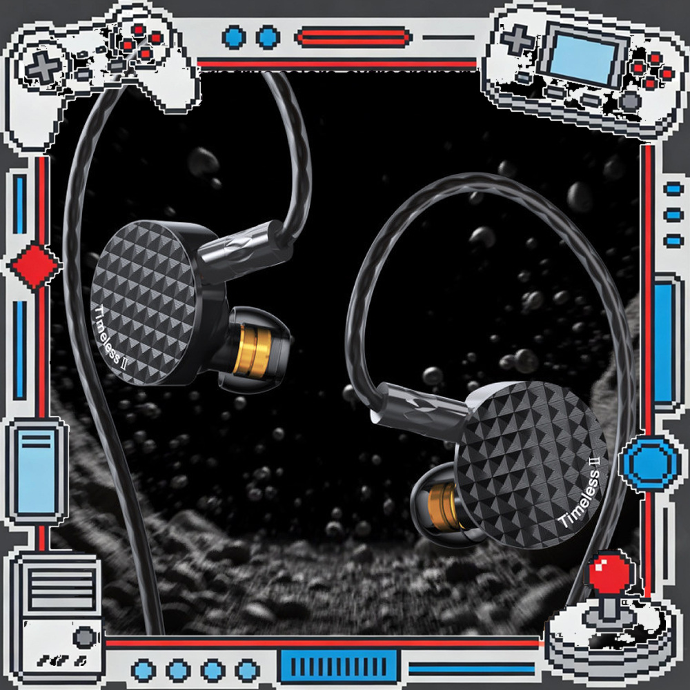 Planar Magnetic Iem Earphones - 7Hz Timeless 2 Planar Magnetic In-Ear