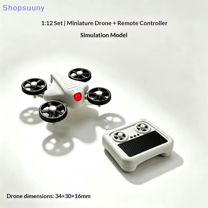 Drones - [SU]1: 12-schaal miniatuur afstandsbestuurbare drone model,