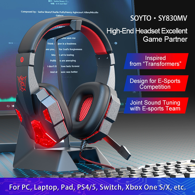 7.1 surround sound-gamingheads - Gaming Headset With Mic Rgb recensie en prijs