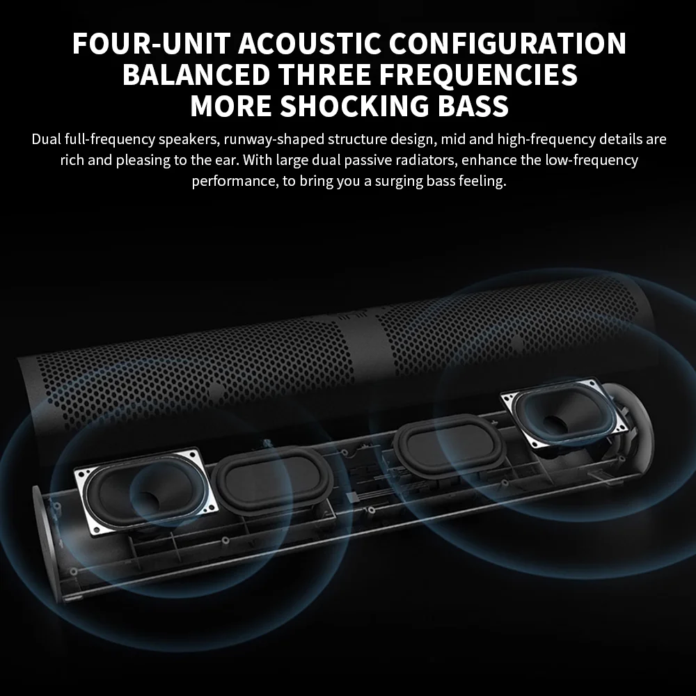 Originele Xiaomi Redmi PC-luid - Rgb Computer Soundbar For Pc recensie en prijs