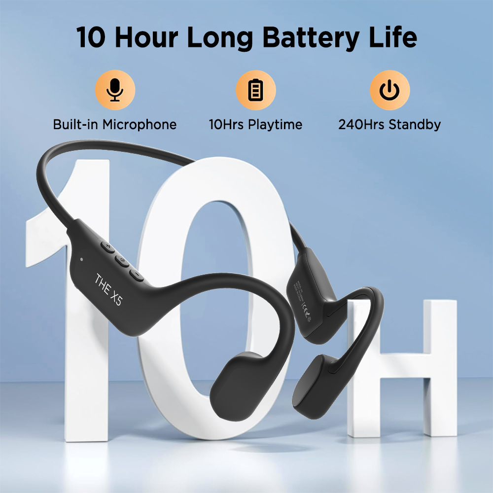 Mpow X5 Beengeleidingshoofdtel - Bone Conduction Running Headphones recensie en prijs