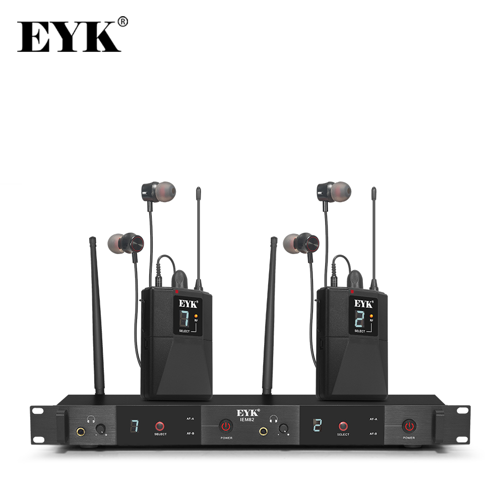 EYK IEM82 UHF draadloos in-ear - In Ear Monitors For Singers recensie en prijs