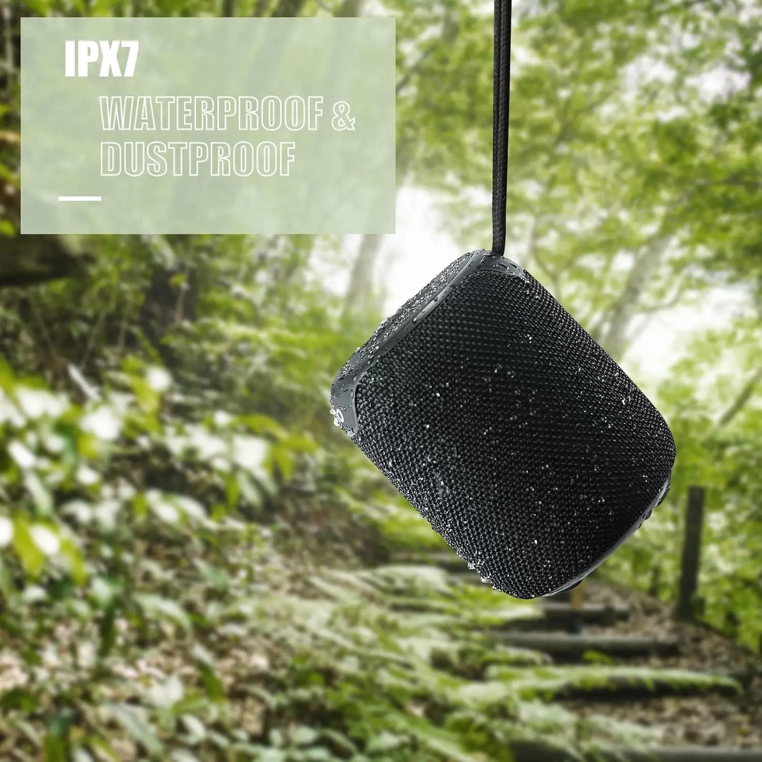 Ortizan X2 Bluetooth Speakers, - Portable Bluetooth Speaker Waterproof Ipx7 recensie en prijs