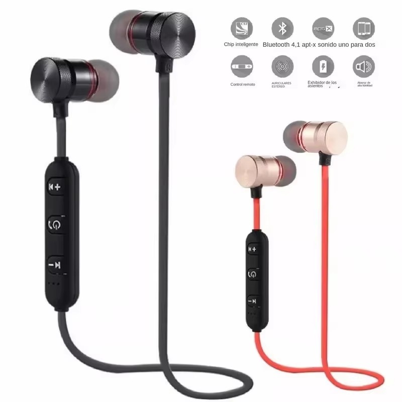 1/2/3/4 stuks Bluetooth-oordop - Magnetic Neckband Sports Earphones recensie en prijs