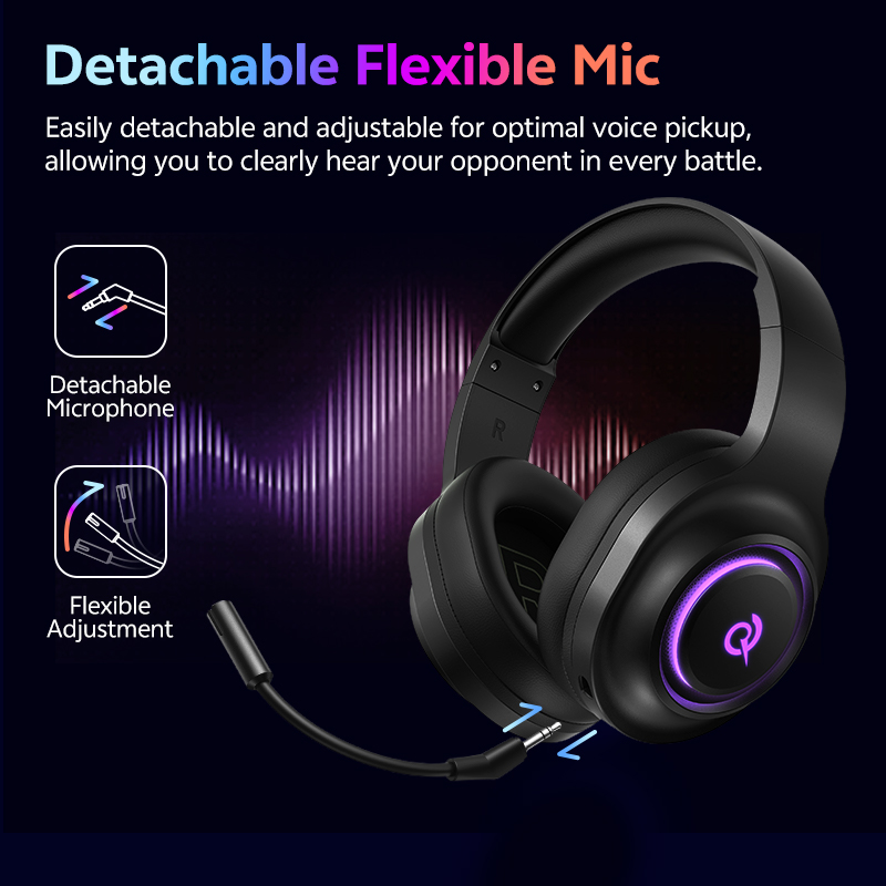 QCY Heroad V200 Gaming Headset - Gaming Headset With Mic Rgb recensie en prijs