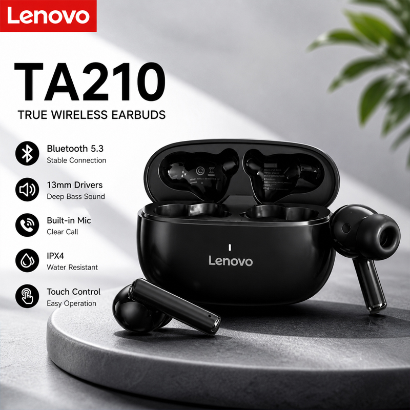 Originele Nieuwe Lenovo TA210  - Type C Wired Earphones With Mic recensie en prijs