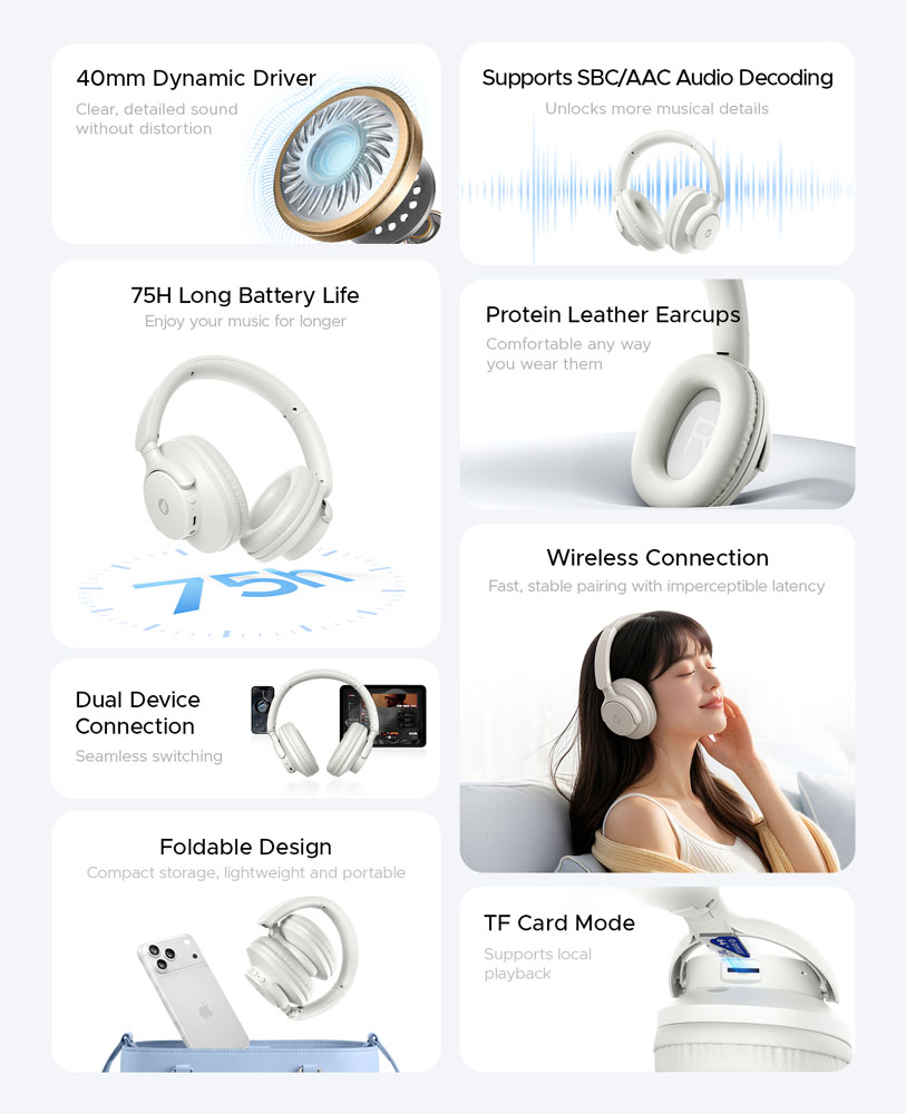 ORICO Draadloze Over-Ear Bluet - Anc Wireless Over Ear Headphones recensie en prijs