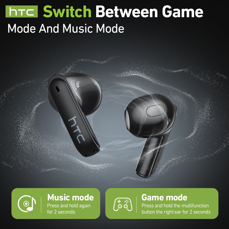 hTC Draadloze Gaming-Oordopjes - Headphones recensie en prijs