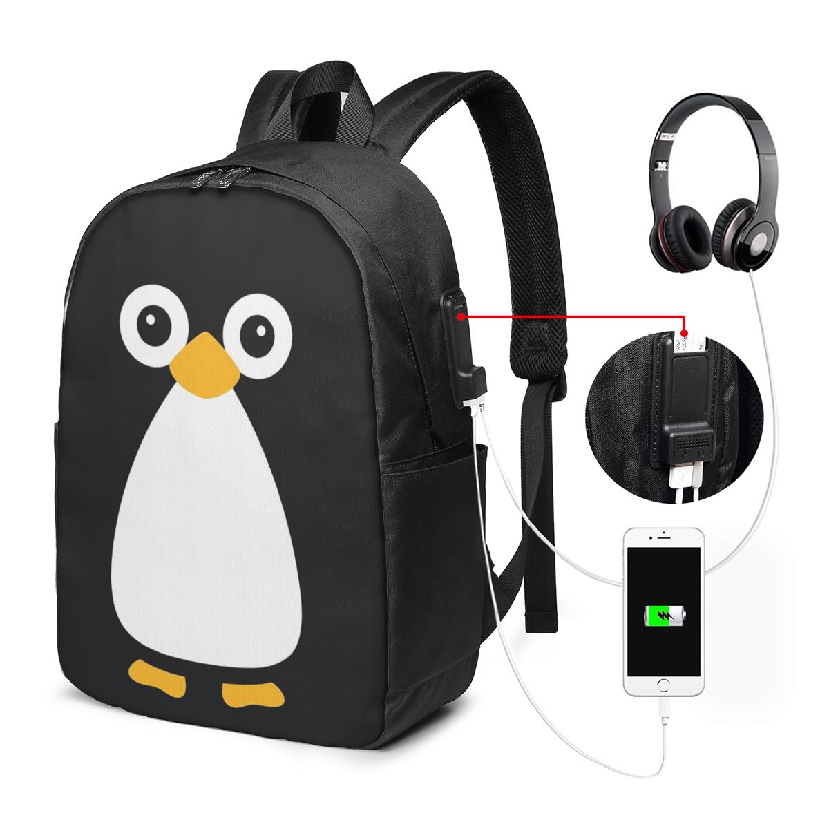 Leuke Vector Penguin-rugzak Re - Laptops recensie en prijs