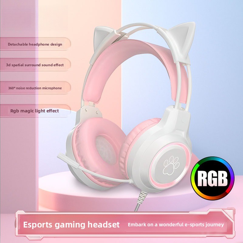 RGB-gaming-oortelefoons met fl - Gaming Headset With Mic Rgb recensie en prijs