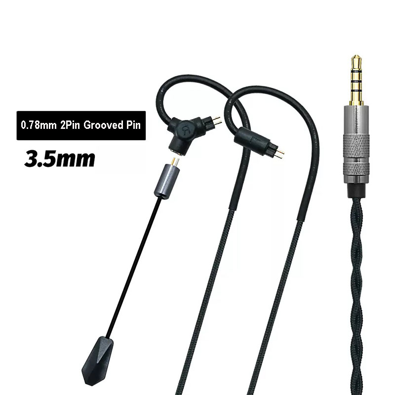 0.78 QDC MMCX Gaming Oordopjes - Type C Wired Earphones With Mic recensie en prijs