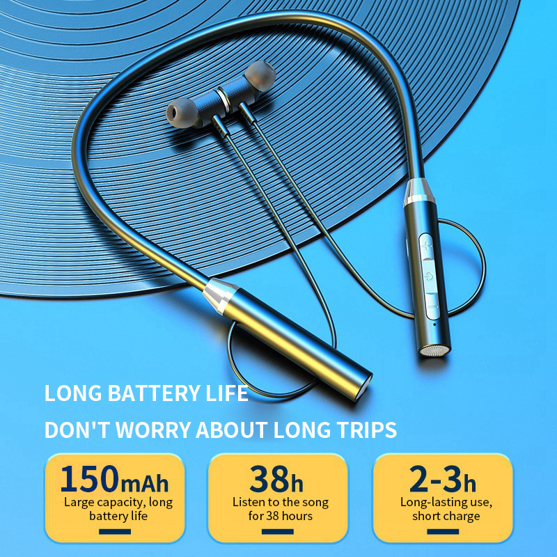 Bluetooth 5.0 Oortelefoon met  - Magnetic Neckband Sports Earphones recensie en prijs