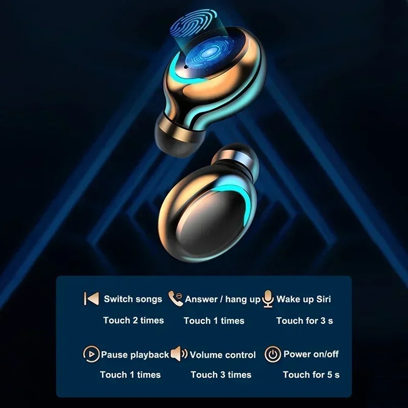 Nieuwe F9 Bluetooth Hoofdtelef - Tws Earbuds Bluetooth 5.3 recensie en prijs