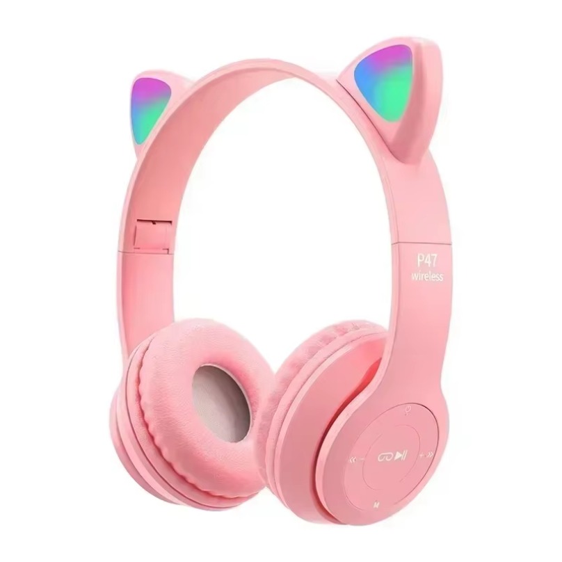 Draadloze Bluetooth-oortelefoo - Cat Ear Bluetooth Headset Led recensie en prijs